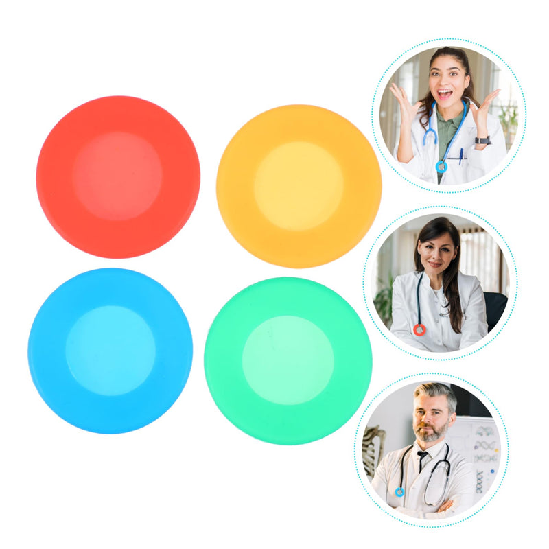 [Australia - AusPower] - OUNONA 16Pcs Replacement Parts Adult and Pediatric Replacement Diaphragm and Silicone Ear Tips Accessories for,Diaphragm Cover for 