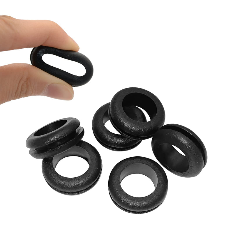 [Australia - AusPower] - 3/4 Inch Rubber Grommets, 5/8" ID, 20PCS Rubber Grommets for Wiring, Rubber Hole Grommet for Wires, Cables, Plugs, Automotive 3/4" - 20PCS 