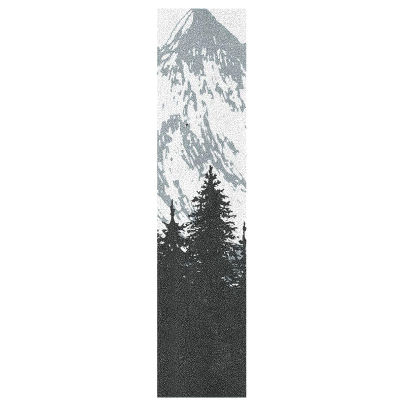 YETTASBIN Nature Mountain Skateboard Grip Tape, Bubble Free Anti Slip Longboard Grip Tape Sheet Sticker Deck Sandpaper for Rollerboard, 44 x 10 Inch