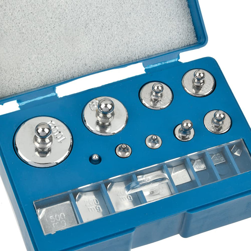 Calibration Weights Set, 17 Pieces, 10 mg-100 g, Calibration Weights Scales, Precision Stainless Steel Calibration Weights Set, Calibration Weights, Precise Test Weight, Calibration Weight, Digital Scales etc.