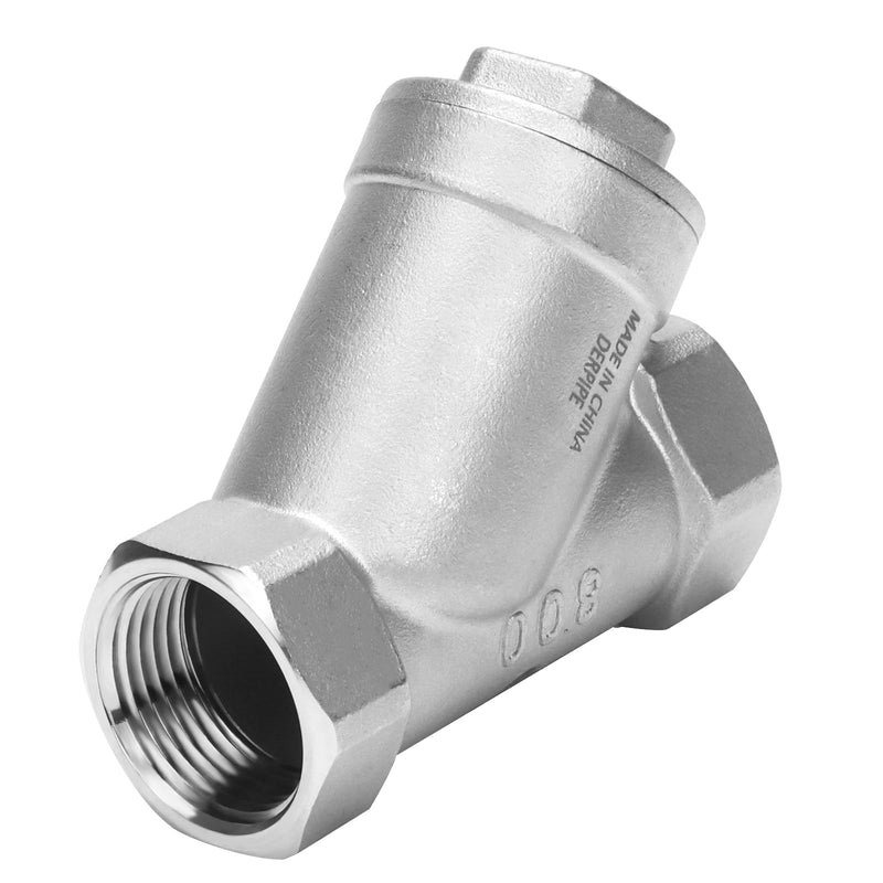 [Australia - AusPower] - 1 Inch Wye Strainer 100 Mesh Screen Filter Valve - 800 WOG SUS316 CF8M 1 Inch 