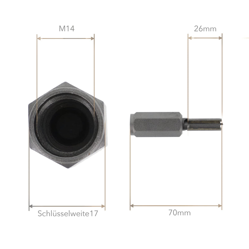 [Australia - AusPower] - PRODIAMANT Carbide Joint Cutter 10 mm for Angle Grinder Mortar Cutter with M14 Thread 10mm 