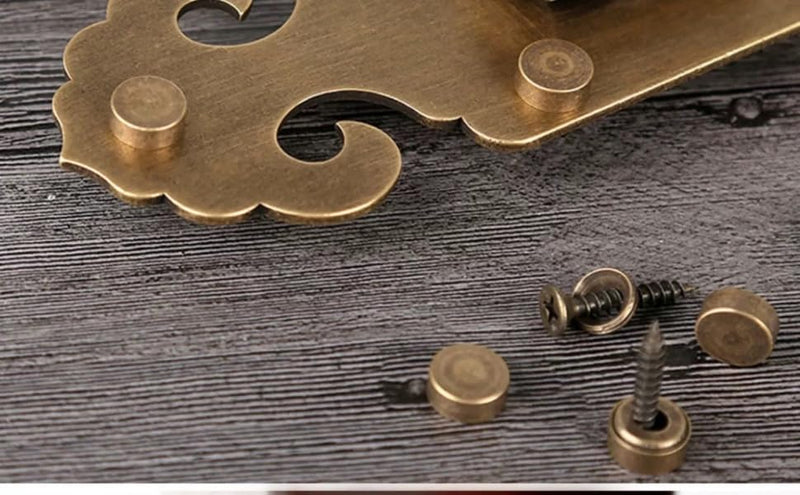 [Australia - AusPower] - 8PCS Mirror Screws Brass Mirror Screws Cap Cover Nails Fasteners Golden for Decorative Mirror, Sign/Advertising Hardware, Nails, Construction (9mm, Bronze) 9mm 