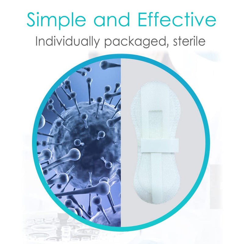 [Australia - AusPower] - Feeding Tube Pads for Peg/G/J Tube Stomach Stabilizer Accessories Abdominal Support Holder Fixation Adhesive Stickers Patch Individually Packed for Kids Child (Pack of 5) Kids-5 Pcs 