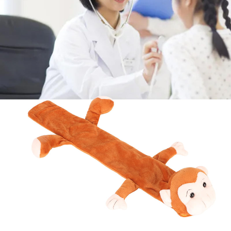 [Australia - AusPower] - Stethoscope Covers,Stethoscope Cover Scrunchie,Cloth Stethoscope Sleeve,Cute Animal Shape Plush Stethoscope Cover Sleeves Stethoscope Accessories for Nurses Doctors (Monkey) 