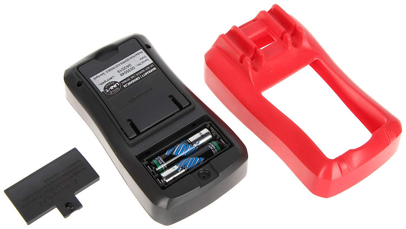 UNI-T Digital Multimeter with Backlight, Palm Size AC DC Voltmeter Ammeter LCD NCV Tester for Battery Test Meter Multitester Resistance ohm Tester, UT33D+ UT33D+