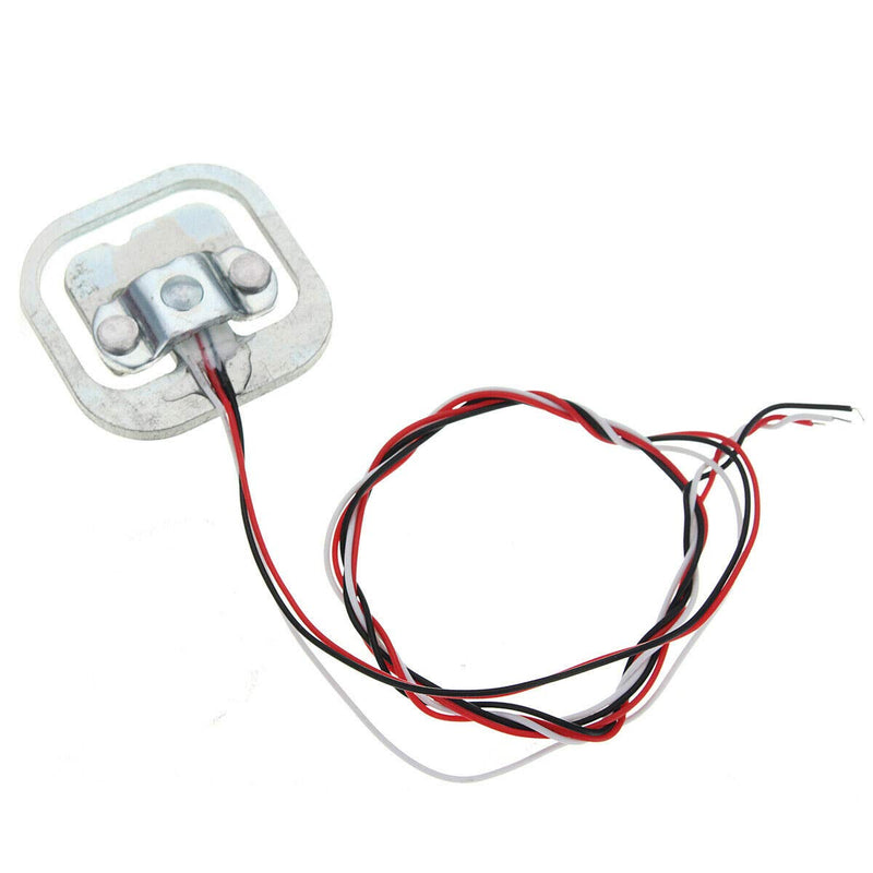 [Australia - AusPower] - YOUMILE Pack of 4 DIY 110 lbs 50 kg Half Bridge Load Cell Weight Strain Sensor Resistance + HX711 AD Module 