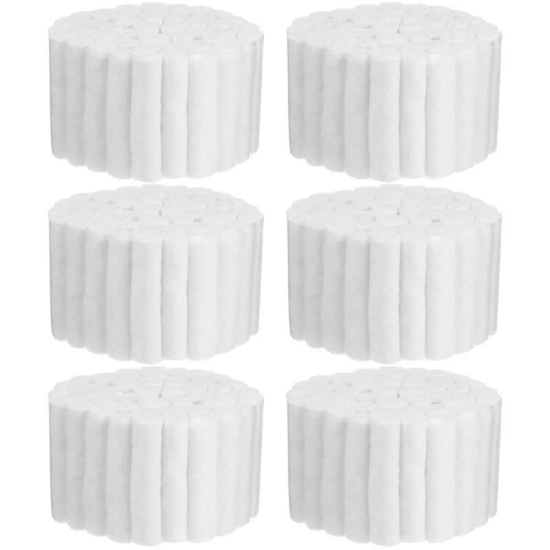 Organic Cotton Balls 6 Rolls Dental Cotton Rolls Point Cotton Nosebleed Plugs Rolled Gauze Dental Rolls Absorbent Blood Clotting Cotton Rolls Algodon En Rollo