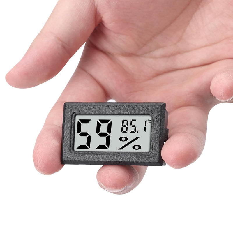 [Australia - AusPower] - Goabroa Mini Hygrometer Thermometer Digital Indoor Humidity Gauge Monitor with Temperature Meter Sensor Fahrenheit (℉) 