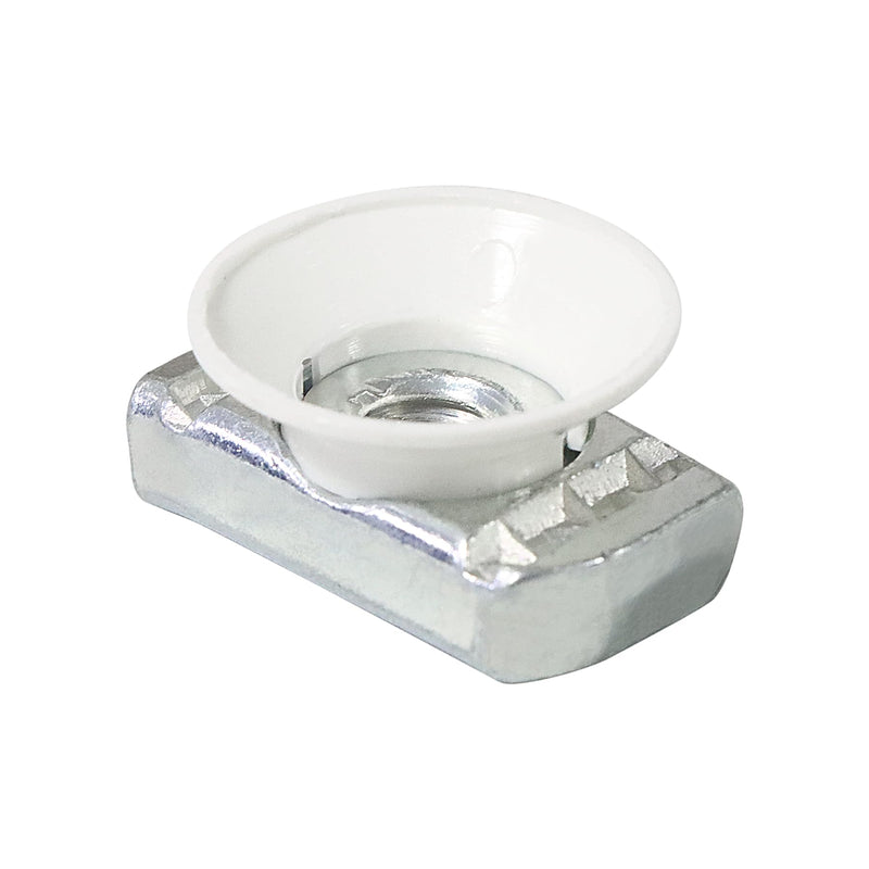 [Australia - AusPower] - 20 Packs 3/8"-16 Strut Channel Cone Nuts, Strut Channel Nuts Twirl Nuts with Position Exactly Design, More Easier to Place in The Channel 