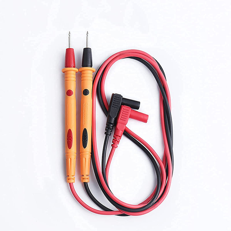 [Australia - AusPower] - Multimeter, Precision Sharp Lead 1000V 20A Digital Multi Meter Clamp Tester Probe Test Probes Leads, Test Extension, Multimeter Accessories (Red&Black Kit 10A-4) 
