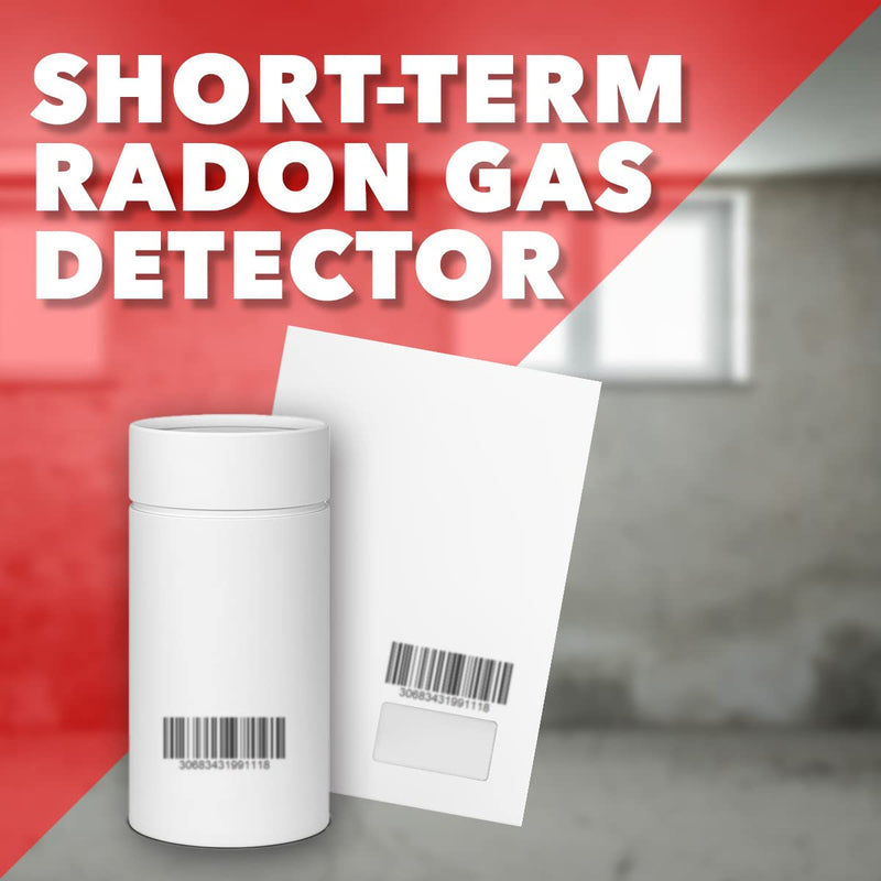 [Australia - AusPower] - Short-Term Radon Test Kit for Home, EPA Certified Radon Detection - Includes 1 Detector for Quick Radon Assessment - Lab Analysis & Return Mailer Included - Prompt & Dependable Radon Testing 
