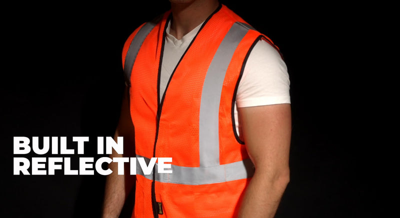 OccuNomix mens Safety Vest 4X-Large-5X-Large Standard (Yellow)