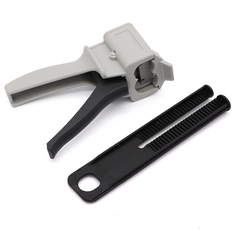 [Australia - AusPower] - 50ml Dispenser Gun Kit, Epoxy Glue Gun, Impression Mixing Dispensing Gun, 1: 1/1: 2 AB Ratio 