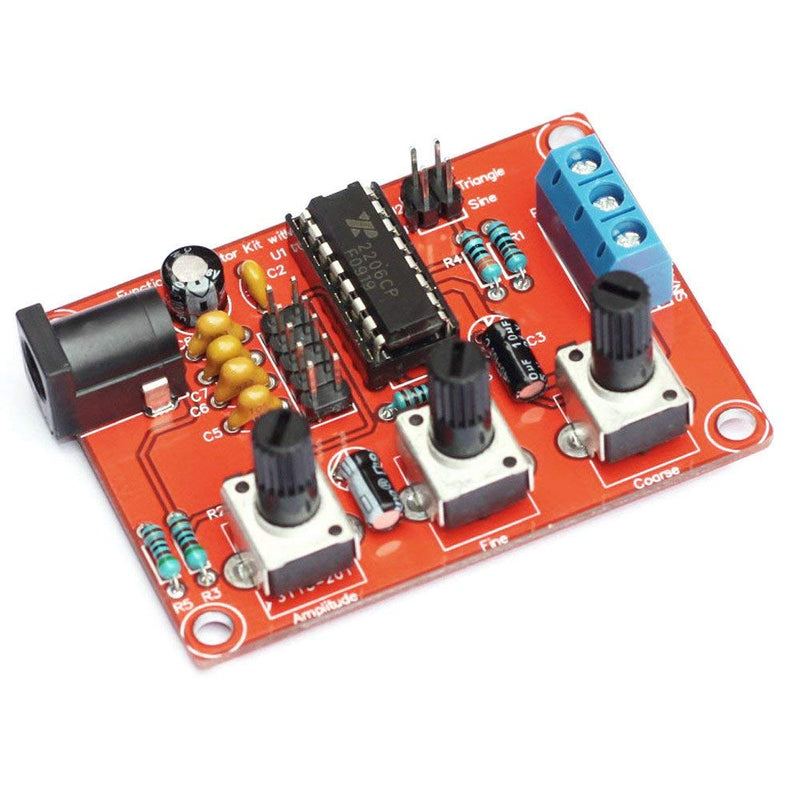 [Australia - AusPower] - DollaTek DIY XR2206 Function Signal Generator Kit Sine Triangle Square Output 1HZ-1MHz 
