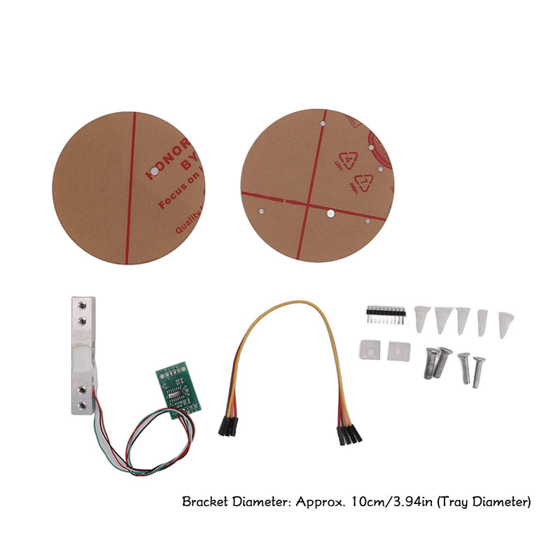 [Australia - AusPower] - AD Converter Module Digital Load Cell Weight Sensor HX711 AD Module Kit High Precision 5kg 3.3-5V Weighing Sensor 