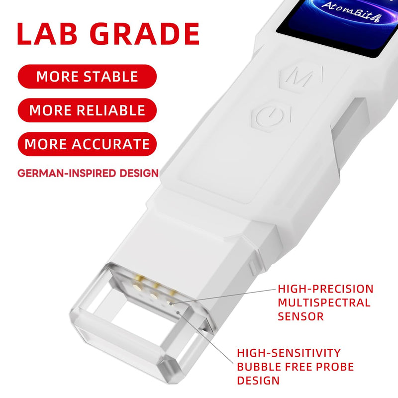 [Australia - AusPower] - TDS Water Meter 9-in-1 with TOC COD TDS EC Turbidity Hardness UV254 SAL Temp, Water Quality Tester with 1.8 Inch IPS Screen for Tap Aquaculture Aquarium Pool Hydroponic Spa Well 