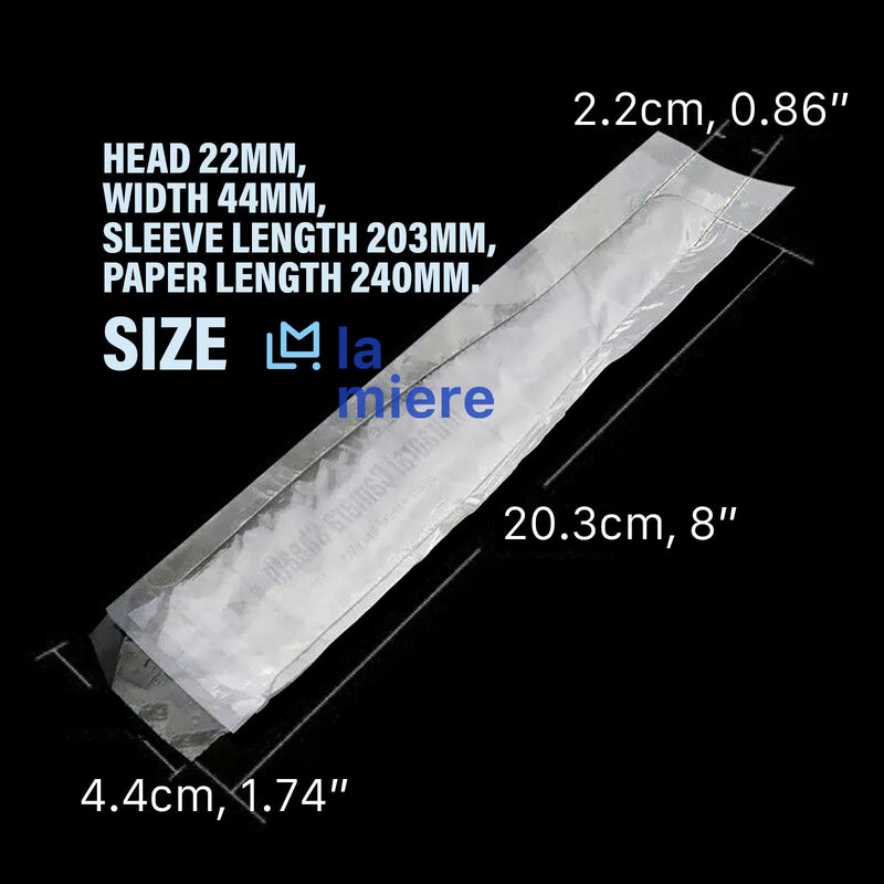 [Australia - AusPower] - Intraoral Camera Sheath with paper back, Dental Endoscope Cover, camera covers individual pack (compared to Tidi) for Kodak 1500 and more, 100 pcs/box 
