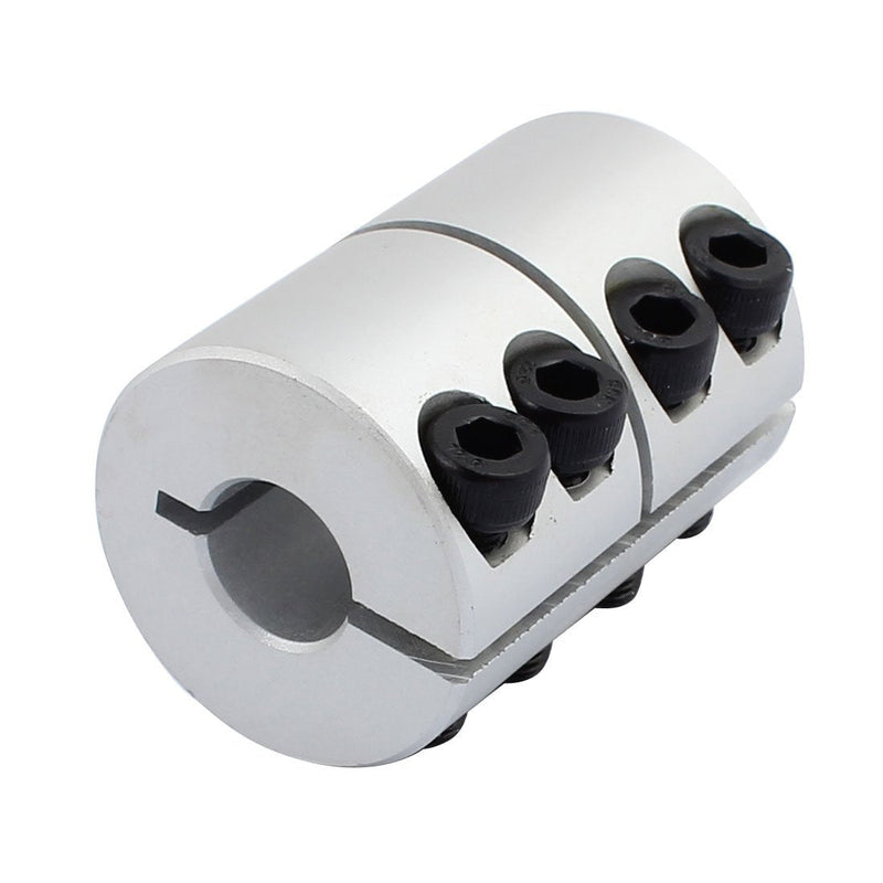 [Australia - AusPower] - uxcell 12mm to 12mm Shaft Coupling 45mm Length 32mm Diameter Coupler Aluminum Alloy Joint Motor for 3D Printer CNC Machine DIY Encoder 12-12mm 