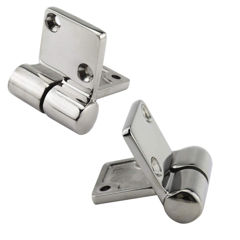 [Australia - AusPower] - NRC&XRC Pair of Stainless Steel 316 Heavy Duty Marine Grade 3.5" x 1.5"Left & Right Lift-Off/Take-Apart Hinge Hinge Cast Hinge W/Screws 