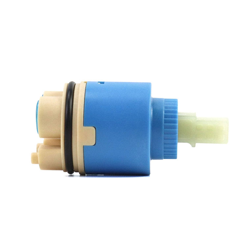 [Australia - AusPower] - QWORK Tap Cartridge, Ceramic Tap Cartridge for Kitchen Taps, Mixer Taps, with Cartridge Base, 35 mm 35 mm mit Kartuschenboden 