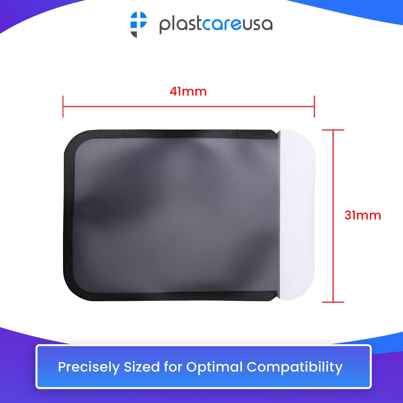 [Australia - AusPower] - 1000 Dental X-Ray Barrier Envelopes (Size 2) - Disposable Protective Sleeves for Digital Phosphor Plate Imaging Sensor - Dental Phosphor Plate Envelope (10 Boxes) by PlastCare USA #2 