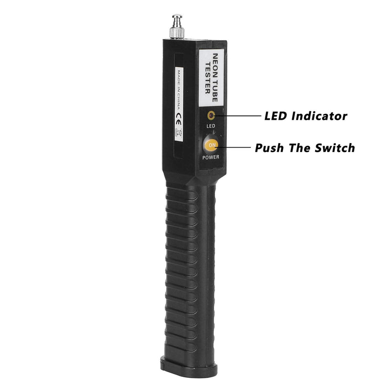 [Australia - AusPower] - Neon Light Tester, Portable Handheld Neon Tube Lamp Fluorescent Light Bulb Tester, LED Detector Repair Electrician Tool 