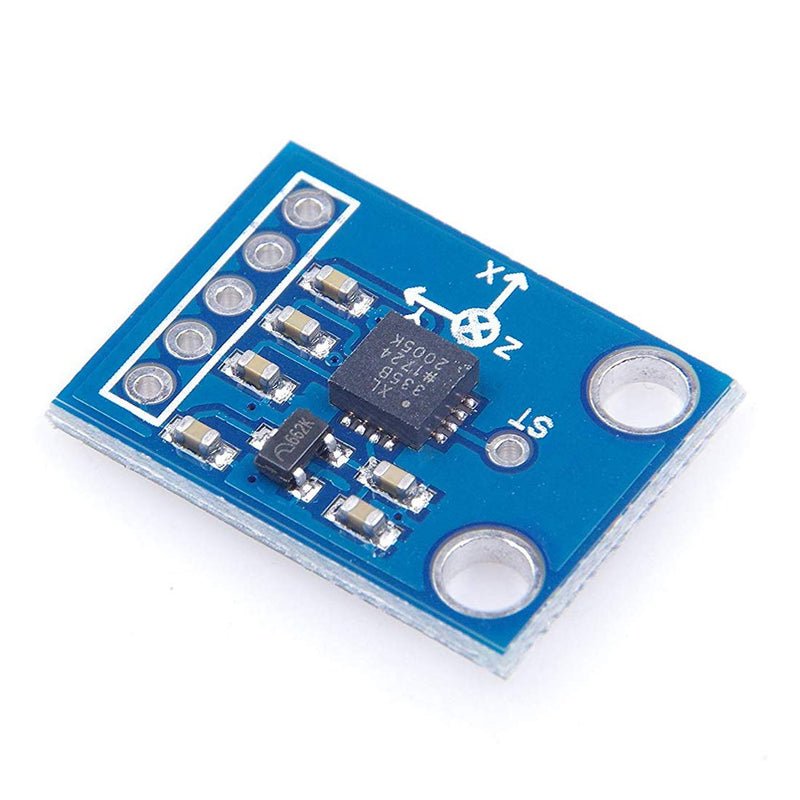 [Australia - AusPower] - HiLetgo ADXL335 3-Axis Accelerometer Angular Transducer Sensor GY-61 Module Analog Output 3-5V 