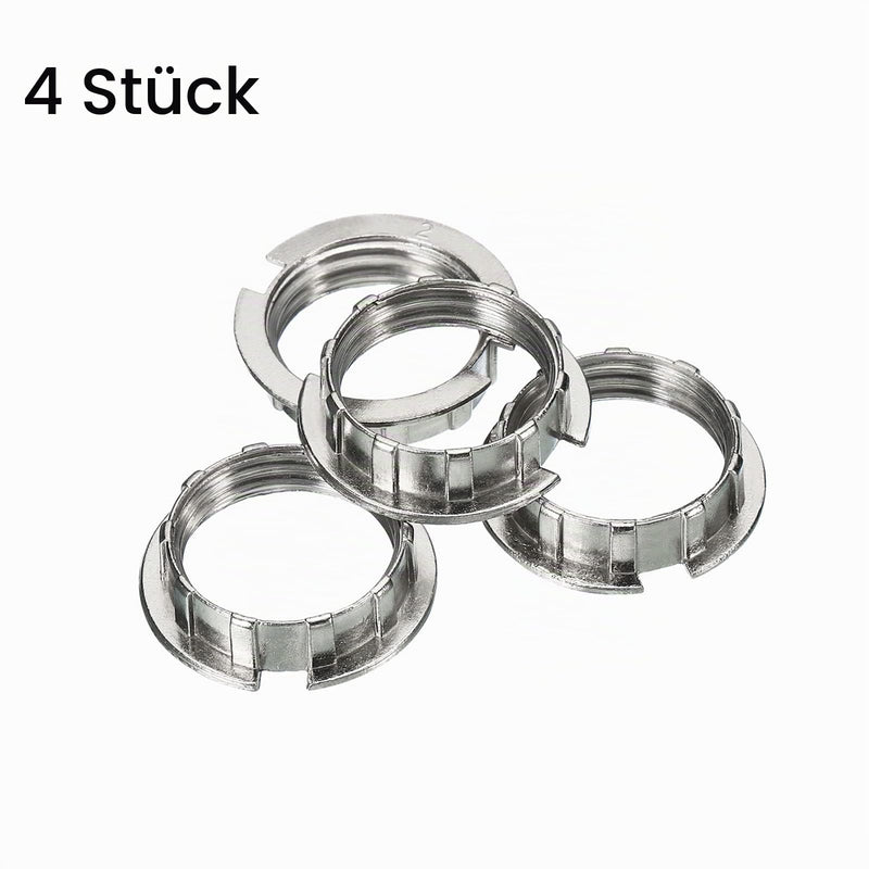 sourcing map G9 Socket Lamp M20 Adapter Ring White Pack of 4 | Adapter ring for lights umbrella holder