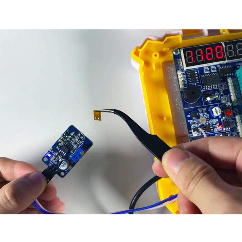 [Australia - AusPower] - Taidacent Strain Gauge 350 Ohm Bend Flex Sensor Weighing Amplifier Module Pressure Sensor Analog Output Strain Gauge Test Kit (Extension Cable) Extension Cable 