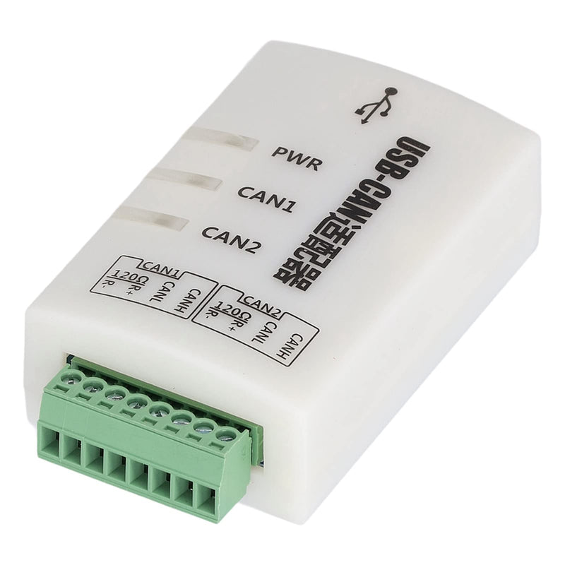 [Australia - AusPower] - USB to CAN Adapter Automatic Dual Channel CAN Bus Analyzer Intelligent Converter Debugger 