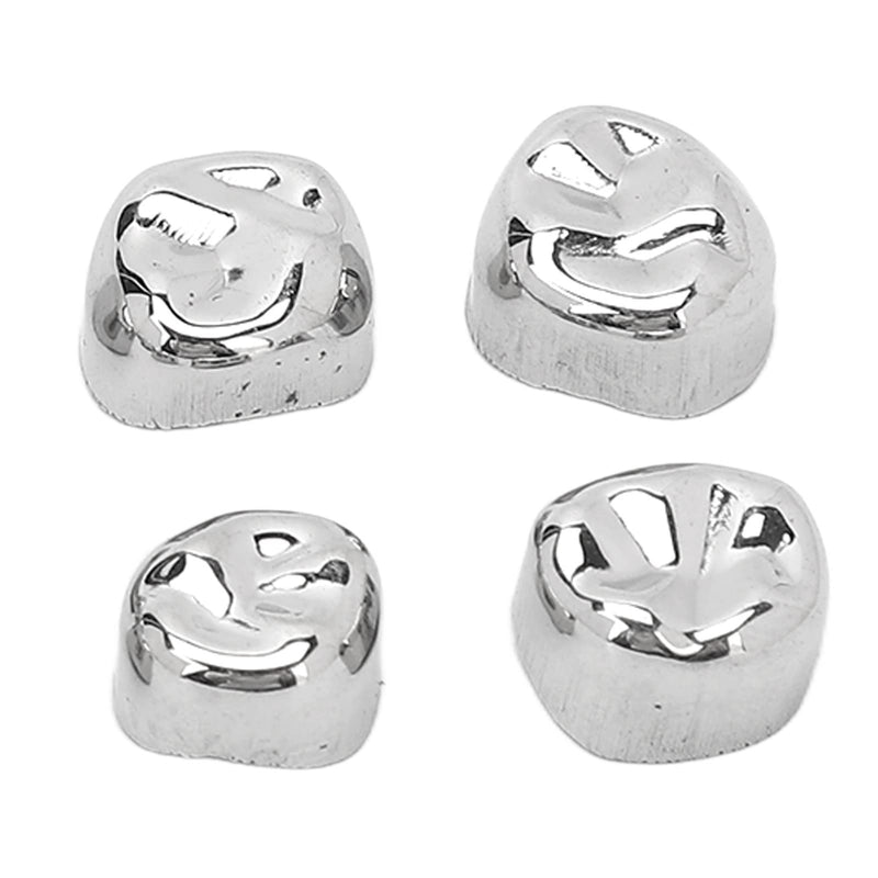 [Australia - AusPower] - Metal Dental Teeth Crown, Reduce Tooth Loss Rustproof Dental Molar Metal Crowns for Hospital 