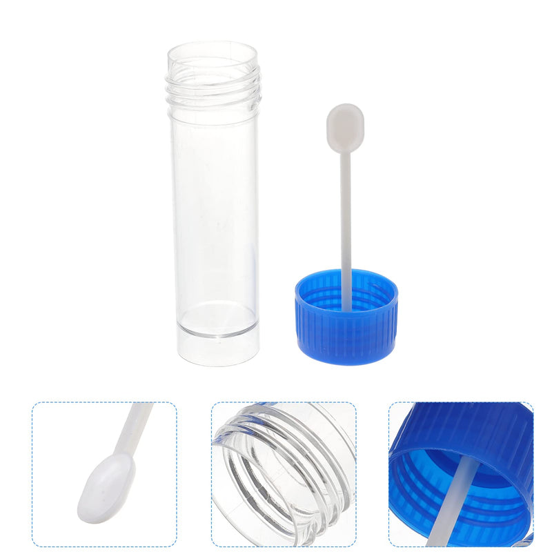[Australia - AusPower] - iplusmile 10Pcs Specimen Cup Stool Urine Fecal Collection Containers with Screw On Lids, 25ml-30ml Capacity Specimen Cup Laboratory Use 