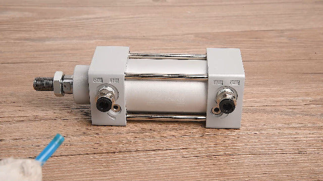 Heschen SC 40-25 Air Cylinder 40mm Bore 25mm Stroke Double Acting PT1/4