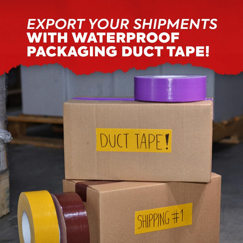 MAT Duct Tape Sky Blue Industrial Grade, 4 inch x 60 ft. Waterproof, UV Resistant for Crafts, Home Improvement, Repairs, & Projects