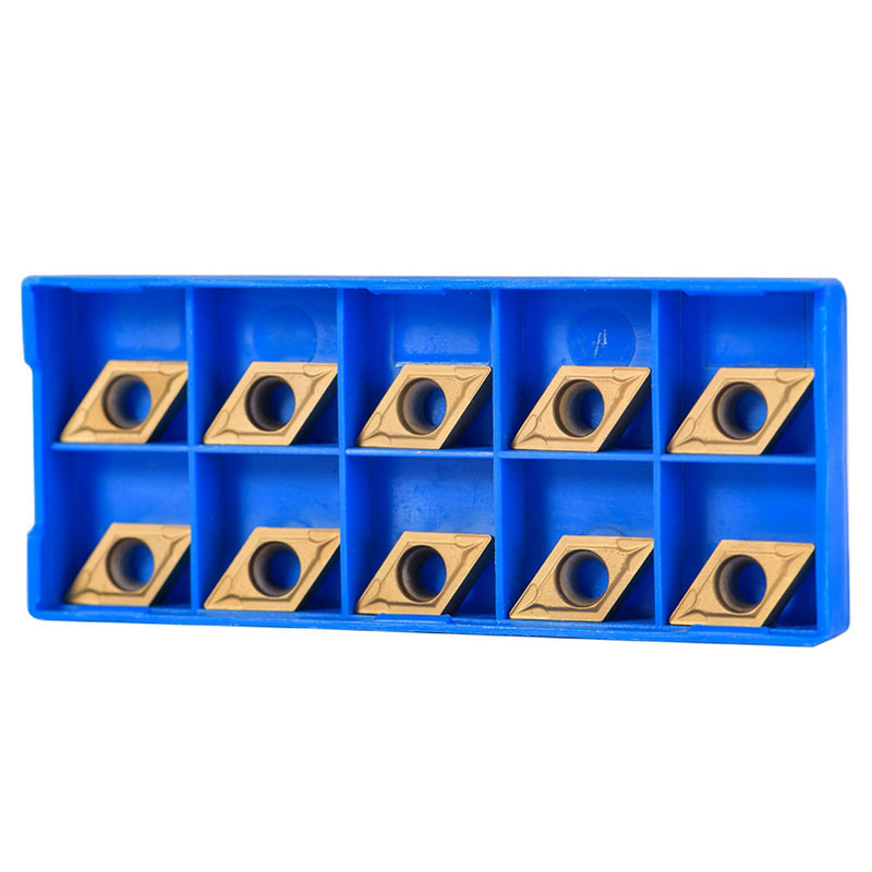 Indexable Inserts, Lathe Inserts, CNC Lathe Milling Inserts with Box DCMT11T304-HM YBC251 (Pack of 10)