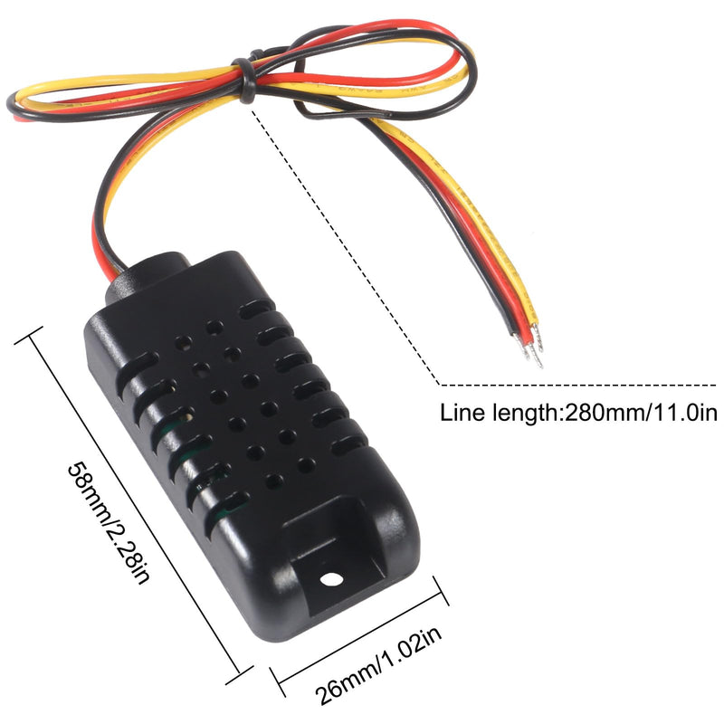 [Australia - AusPower] - 4pcs DHT21 AM2301 Capacitive Digital Temperature Humidity Sensor Module SHT11 SHT15 for Arduino 