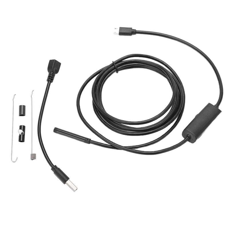 [Australia - AusPower] - AN97‑5.5 Endoscope Industrial Endoscope Camera USB Port with 5.5mm Lens IP67 70° 1/9 inch Sensor Viewing Angle for Industrial Overhaul((1M)) 