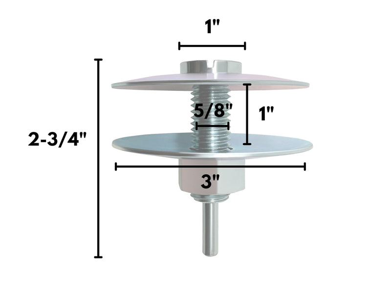 [Australia - AusPower] - LINE10 Tools Drill Arbor Adapter Mandrel, 5/8-inch Diameter, Ideal for Airway Buffing Wheels 5/8" Arbor 