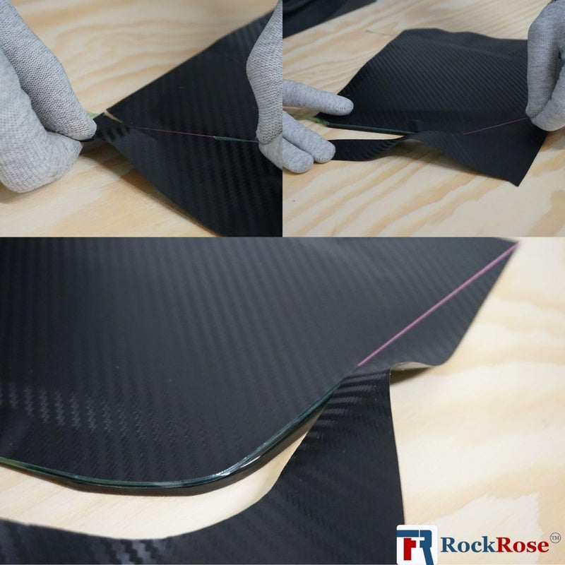 RockRose Professional Knifeless Tape for Car Wrap & PPF - 50m (164ft) Finish Line Vinyl Cutting Tape Precision Edge Design Line Safe Cuts No Scratch Clean Removal No Paint Damage 4 Units
