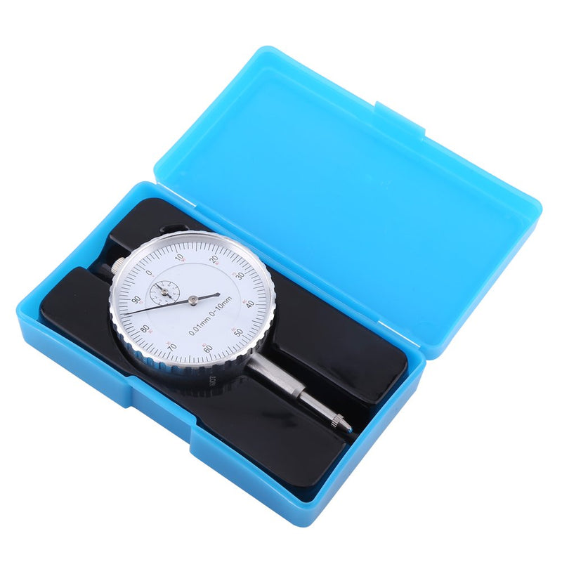 Dial Gauge 0-10mm External Dimensions 0.01mm Accurate Clock
