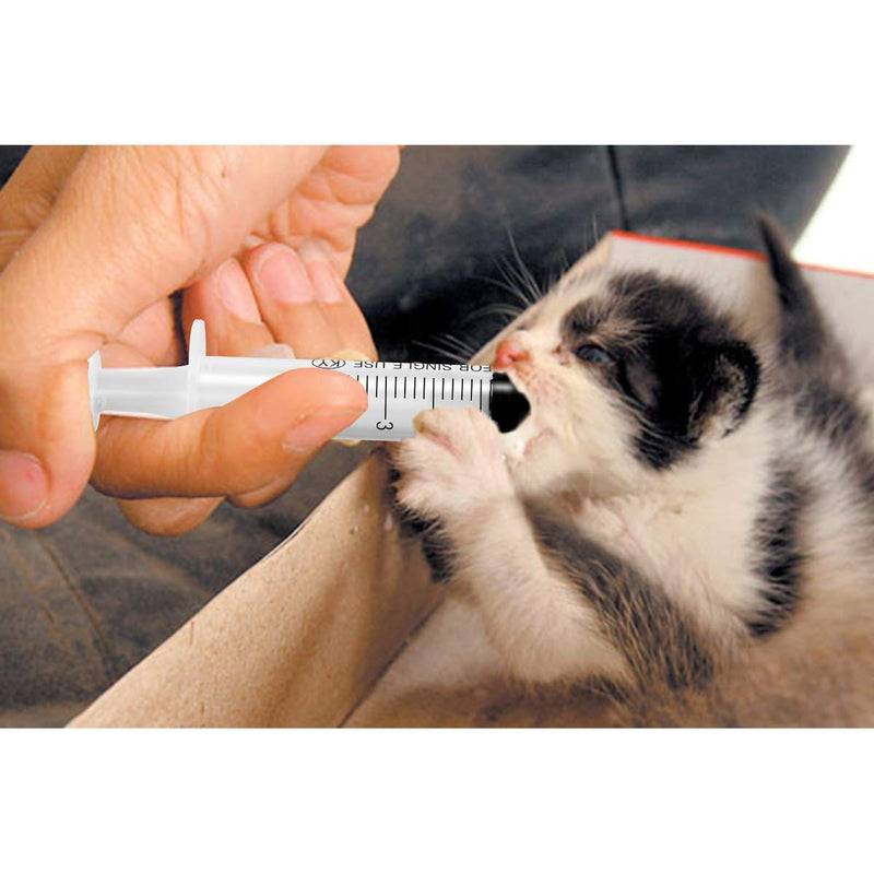[Australia - AusPower] - 6 Pack  5ml Plastic Syringe with Measurement, No Needle Suitable for Refilling and Measuring Liquids, Feeding Pets, Oil or Glue Applicator 
