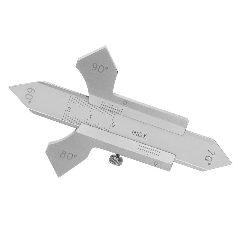 [Australia - AusPower] - Weld Stitch Gauge, Stainless Steel Weld Size Fillet, Weld Butt Guage, Welding Gauge, Metric Welding Stitch Inspection, Tig Welding Equipment 