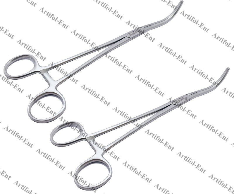 [Australia - AusPower] - STILLE Kidney Pedicle Clamps 23 CM 2 pcs Clamps for Precise Kidney Procedures #115910268 