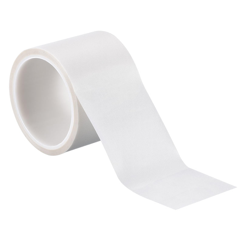 PATIKIL Heat Resistant Tape, 2.8 Inch x 33 Feet High Temperature Tape PTFE Adhesive High Heat Tape Waterproof for Vacuum Sealer Machine Insulation Protection, White, 0.18mm Thick