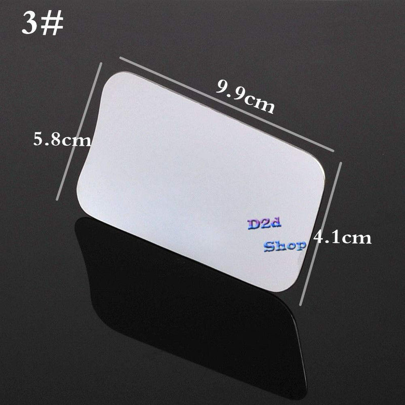 [Australia - AusPower] - Dental Photography Mirrors Stainless Steel & 10Pcs T-shape Retractor Mouth Opener 