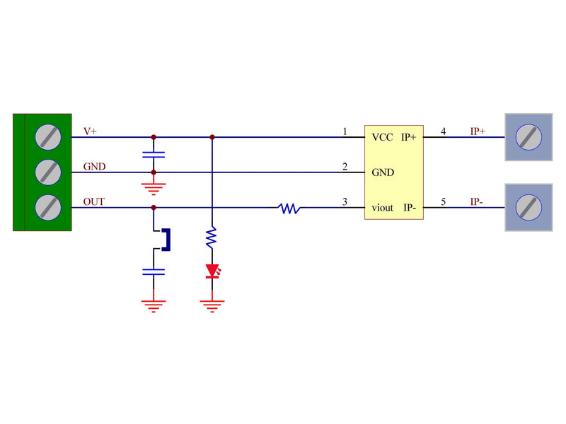 [Australia - AusPower] - Bidirectional AC/DC +/-100 Amp Isolated Current Sensor Module, ACS758, +/-100A 