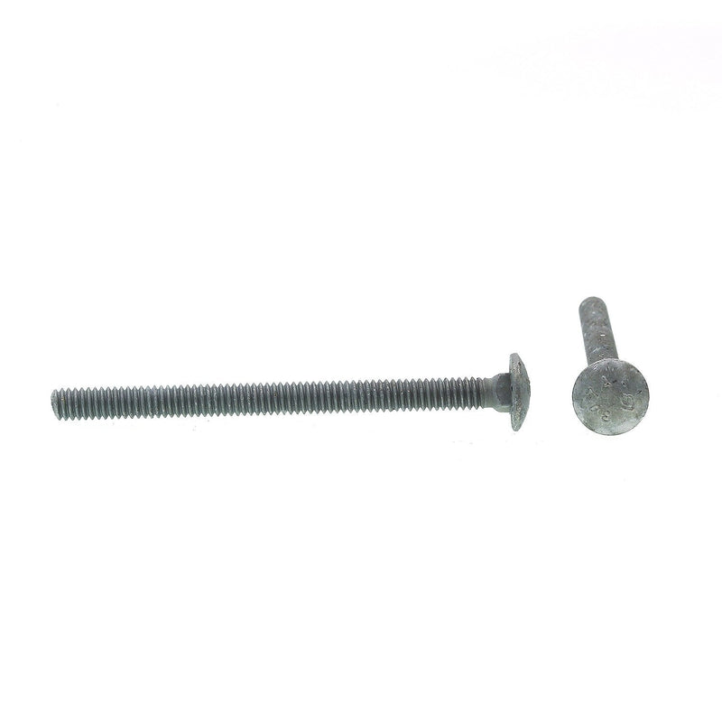 Prime-Line 9062507 Carriage Bolts, 1/4 In.-20 X 3-1/2 In., A307 Grade A Hot Dip Galvanized Steel (25 Pack)