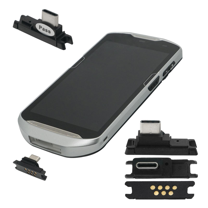 [Australia - AusPower] - Generic TC51 Sync & Charge Connector for Zebra Symbol TC51 TC510K TC52 TC56 TC57 Handheld Barcode Scanner Mobile Computer, 7-Pin I/O Connector Spare Replacement (ADP-TC51-RGIO1-03) (3PCS) 3PCS 