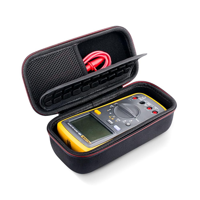 Carrying Case for Fluke F15B+/ F17B+/F17B+/F18B+ Hard Storage Replacement Case (Black for F15B+/F17B+/F18B+) Black for F15B+/F17B+/F18B+
